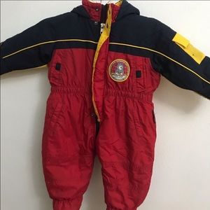 Infant 6-9m Weather Tamer bunting w/gloves